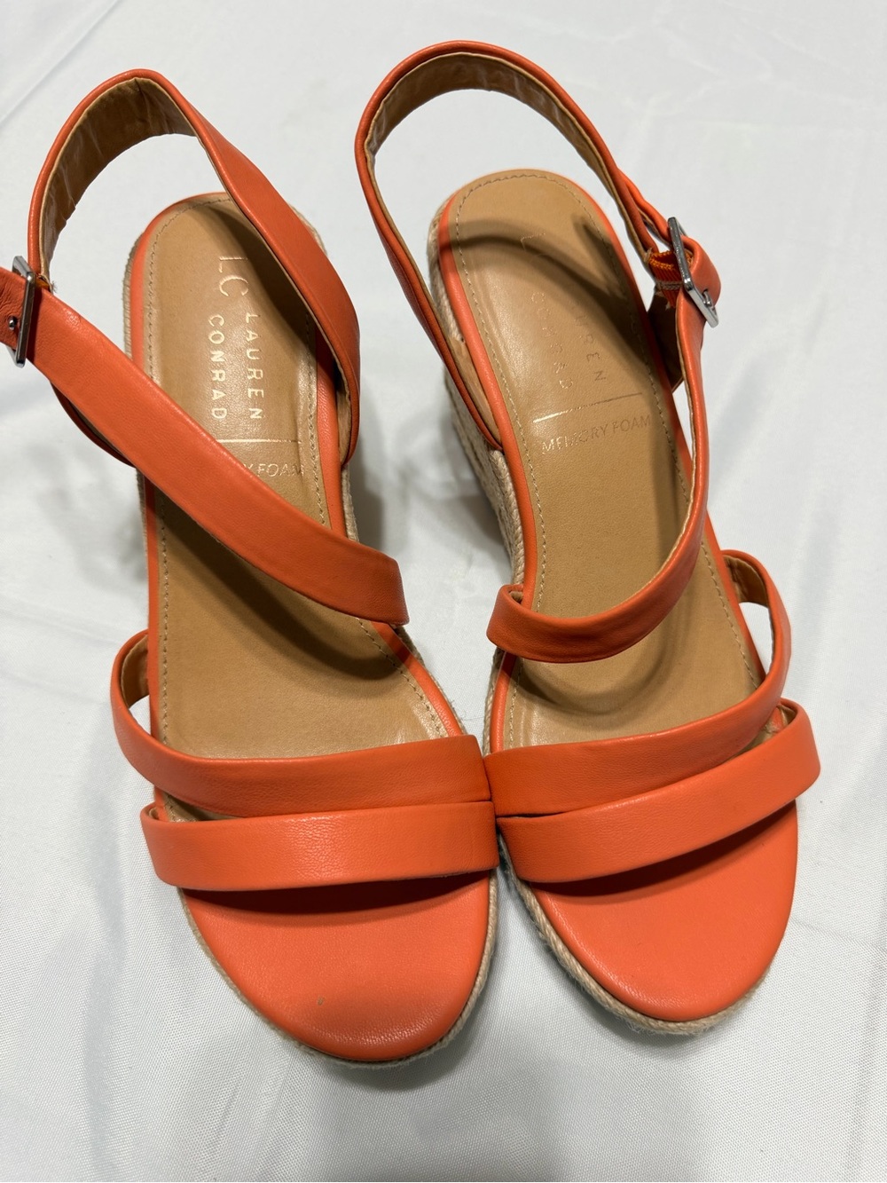 LC Lauren Conrad Slamon Espadrille Wedge Sandals - Picture 5 of 5